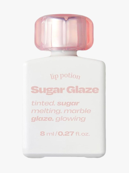 AlternativeStereo Lip Potion Sugar Glaze Tint in branded component on a  light gray background